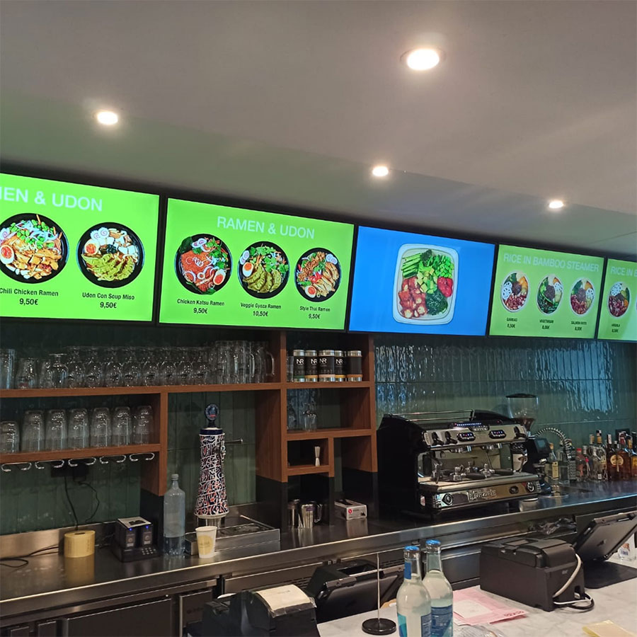 restaurante-Heymei-carteleria digital