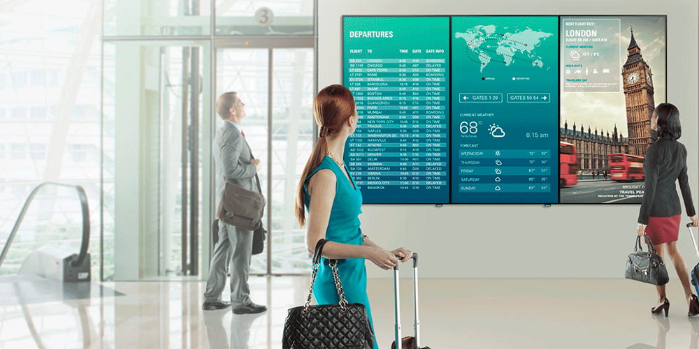 implementación en Señalización digital