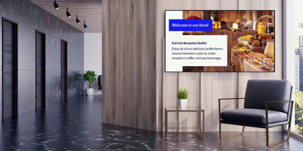 Ventajas de la Cartelería digital para campings y resorts