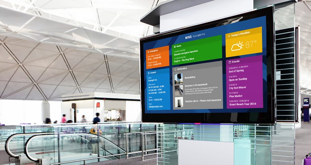 Mejorar la experiencia del cliente con cartelería digital