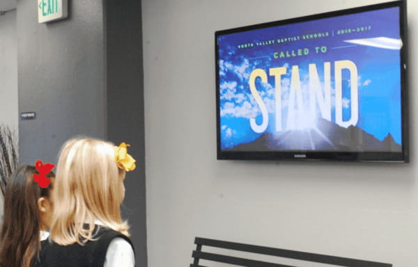 Señalización digital para escuelas