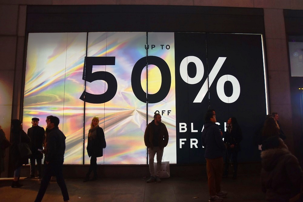 Digital Signage para el Black Friday
