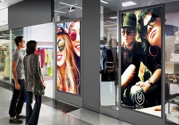 Digital signage en retail